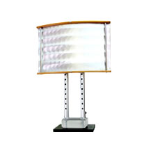 streamline reflecting lamp by Brett Harman